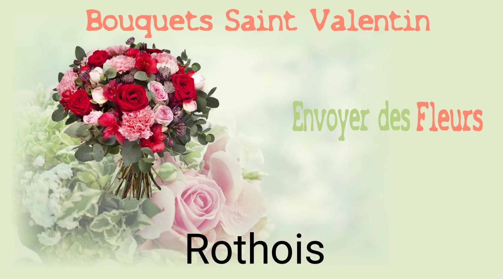 Roses de Saint-Valentin livrées à Rothois